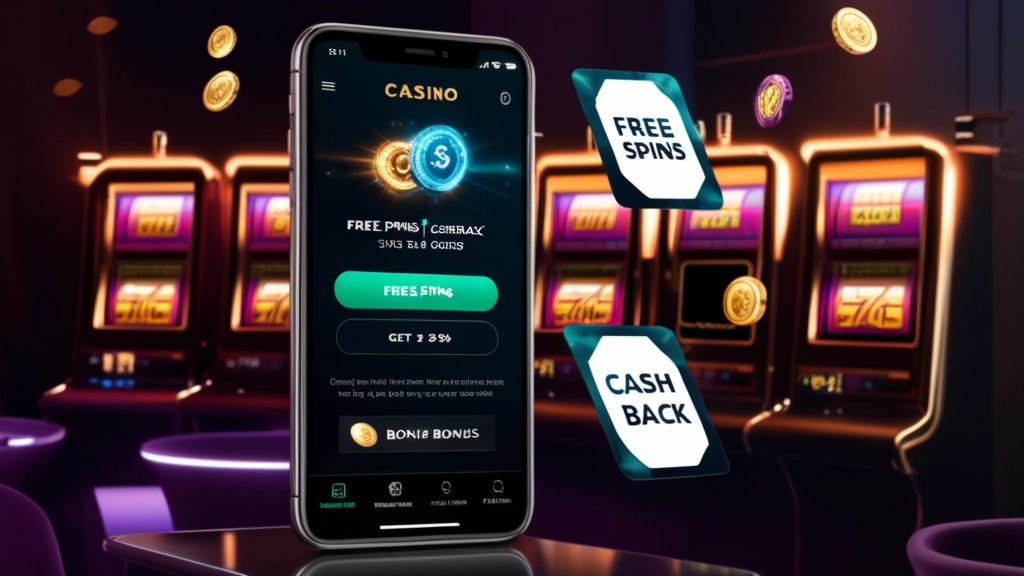 Bonusbereich mit Freispielen und Cashback-Angeboten in der Casino-App