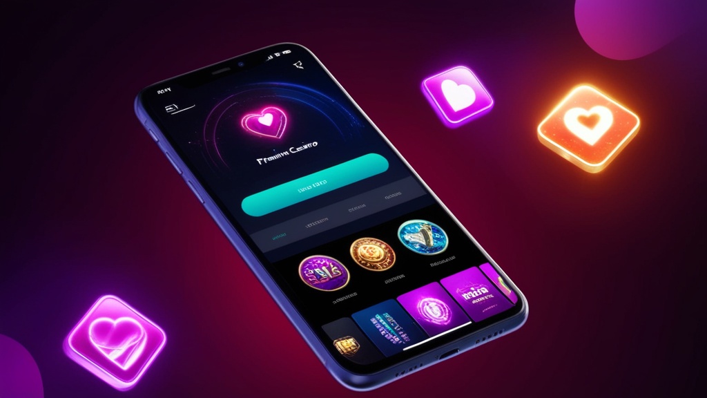 App-Oberfläche mit Kategorien, Suche und Favoriten auf einem Smartphone